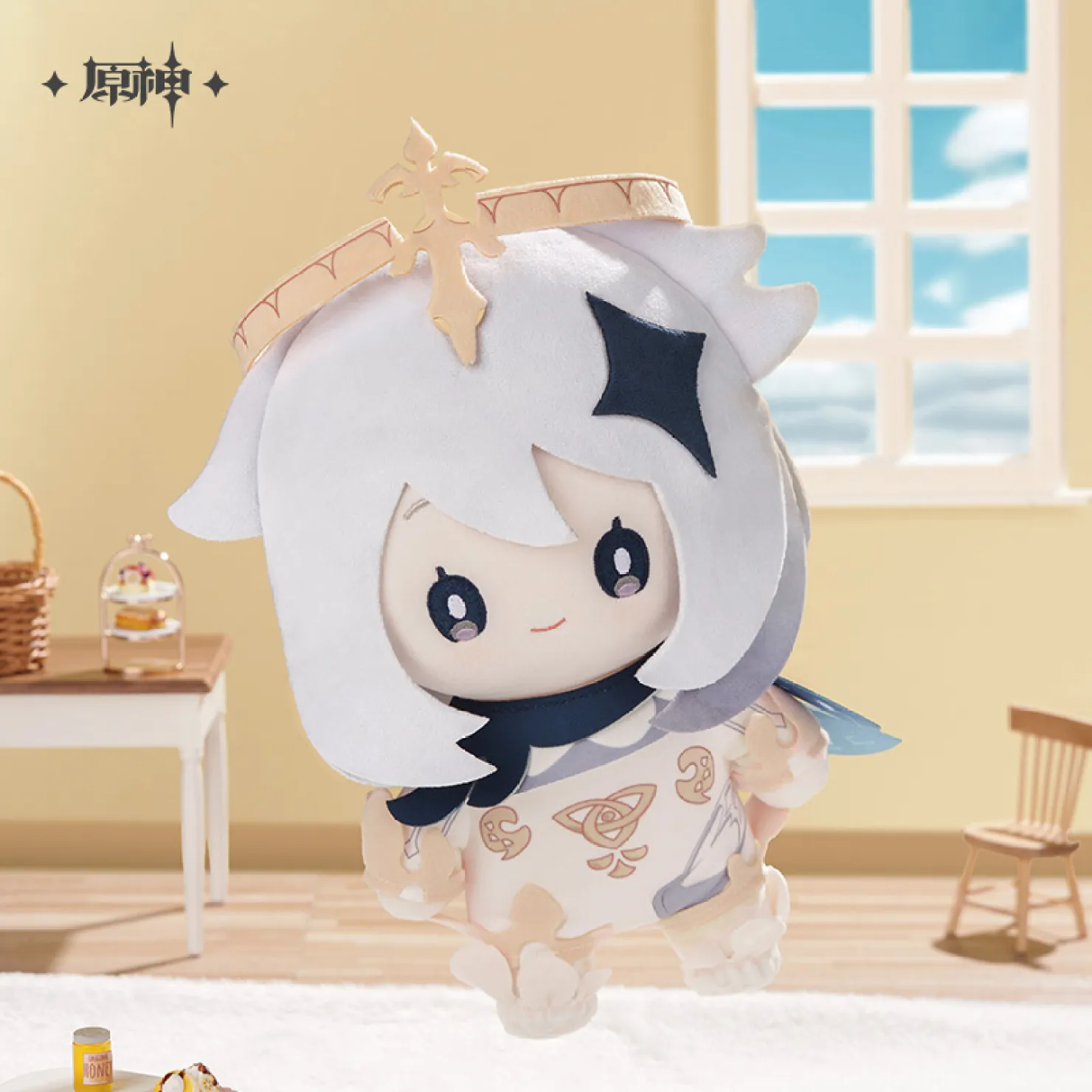 【Pre-Order】Genshin Impact - Everlasting Companions Series Paimon Chibi Plushie - Image 2