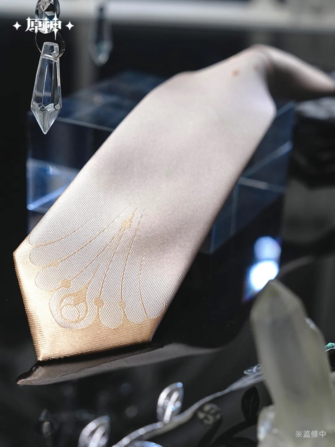 【Pre-Order】Genshin Impact - Frost And Flame Series Pre-tied tie - Image 3