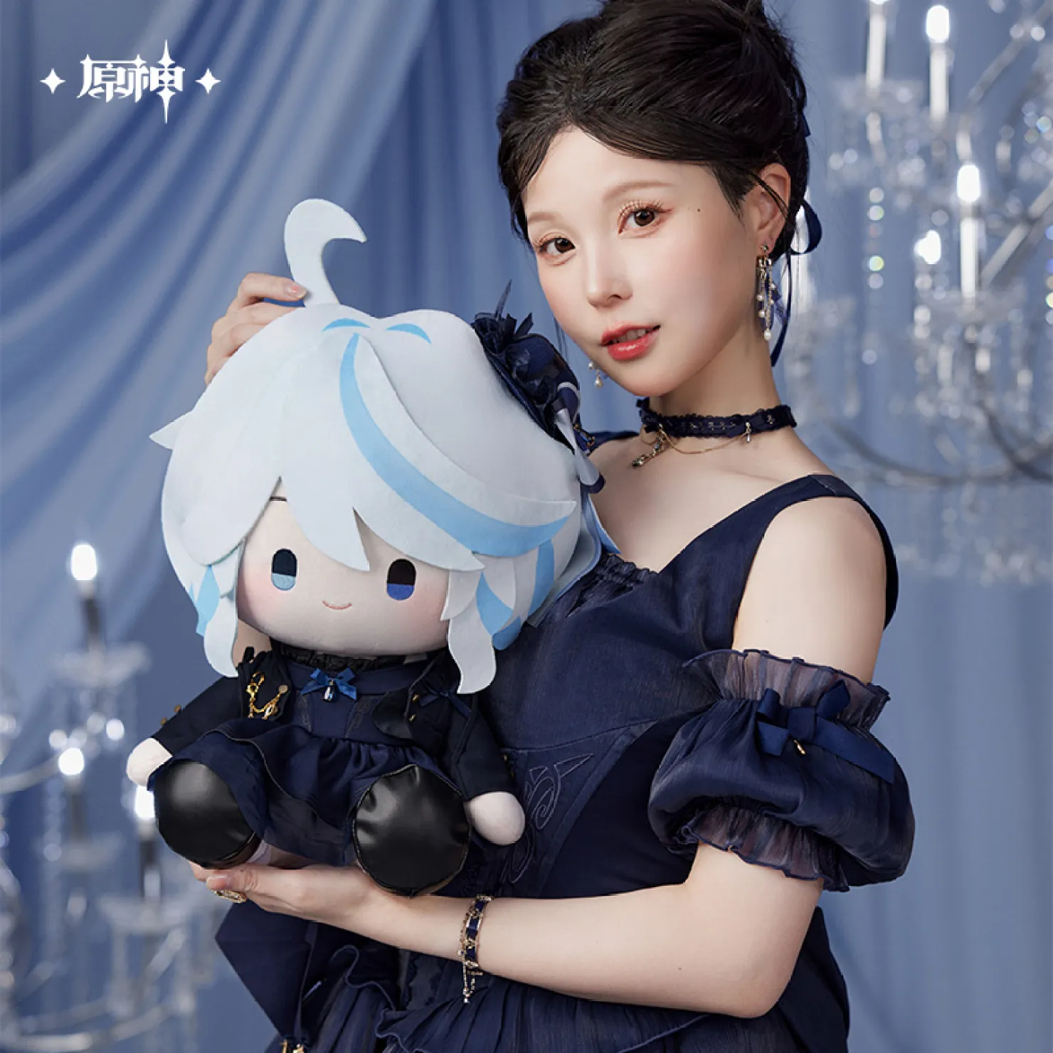 【Pre-Order】Genshin Impact - Furina Impression Series Sitting Plush Doll - Image 3