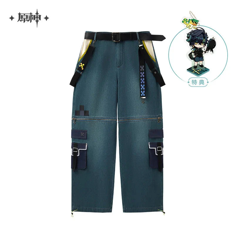 【Pre-Order】Genshin Impact - Kinich Theme Impression Series Convertible Worker Jeans - Image 6