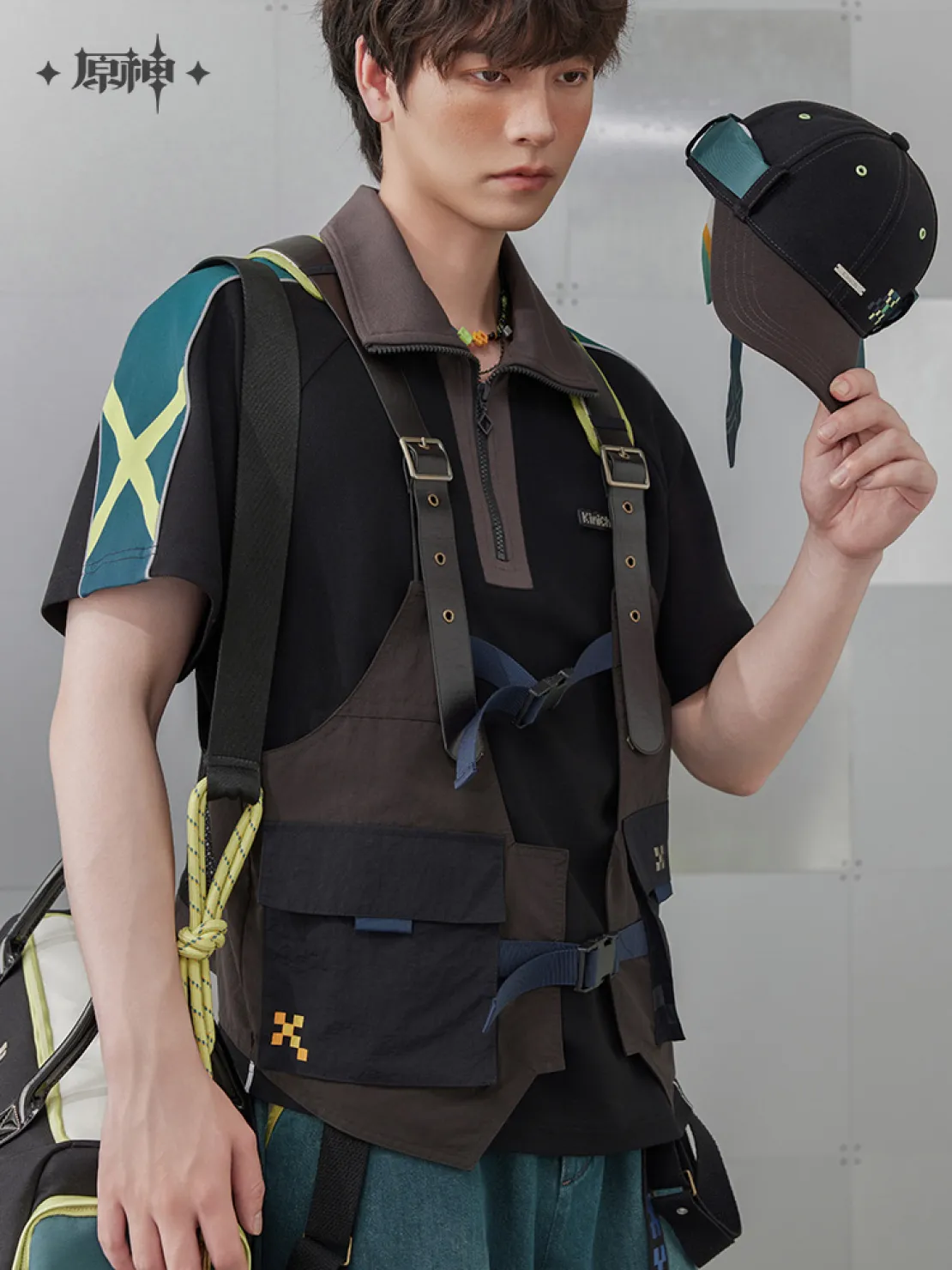 【Pre-Order】Genshin Impact - Kinich Theme Impression Series Outdoor Worker Vest - Image 3