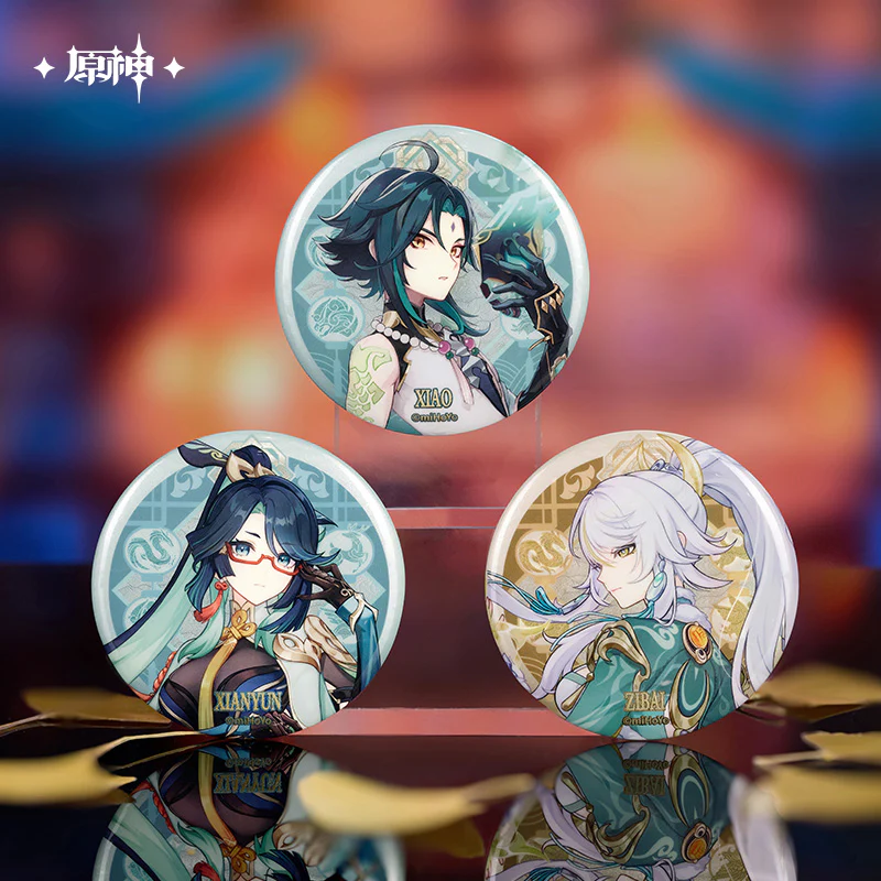 【Pre-Order】Genshin Impact - Liyue Character Badge - Image 3