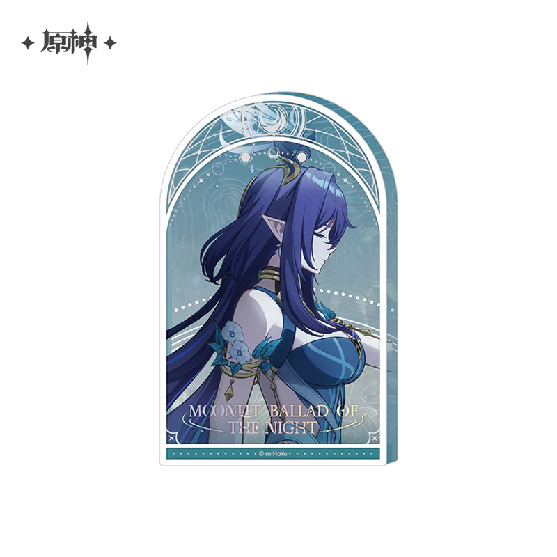 【Pre-order】Genshin Impact -  Moonlit Ballad of the Night Series Thick Acrylic Blocks - Image 15