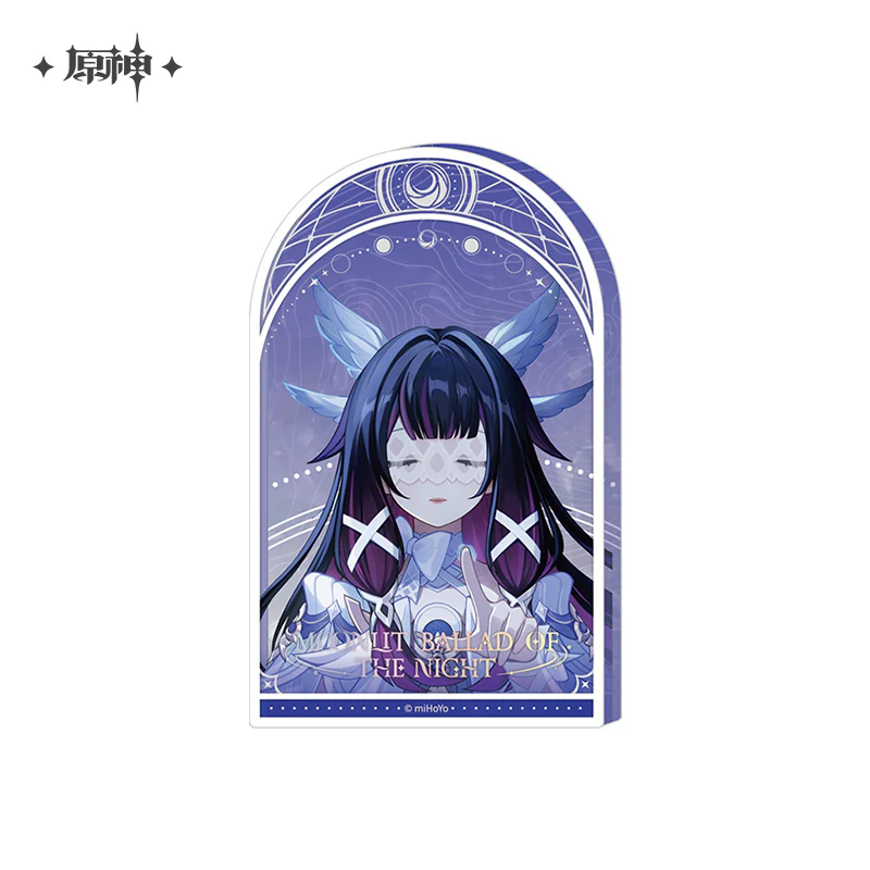【Pre-order】Genshin Impact -  Moonlit Ballad of the Night Series Thick Acrylic Blocks - Image 27