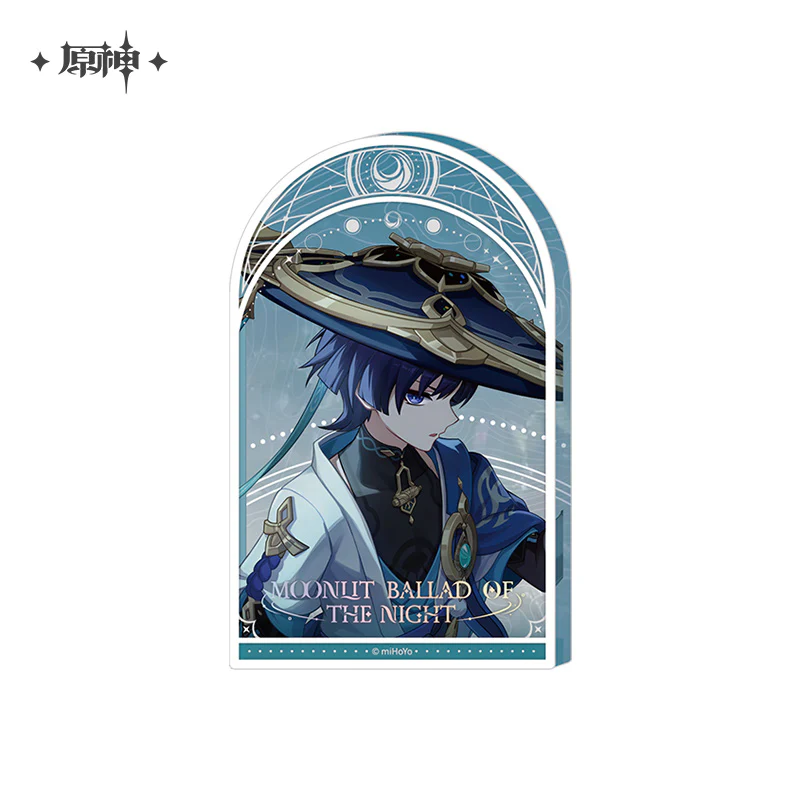 【Pre-order】Genshin Impact -  Moonlit Ballad of the Night Series Thick Acrylic Blocks - Image 7