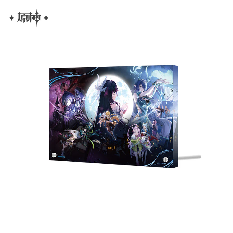 【Pre-order】Genshin Impact - Song of the Welkin Moon Theme Series Thick Acrylic Hangable Stand - Image 2