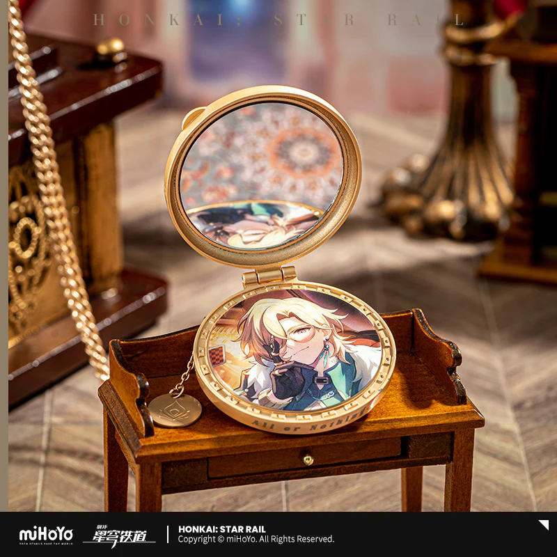 【Pre-Order】Honkai: Star Rail - Aventurine Pocket Watch Style Metal Keychain - Image 2