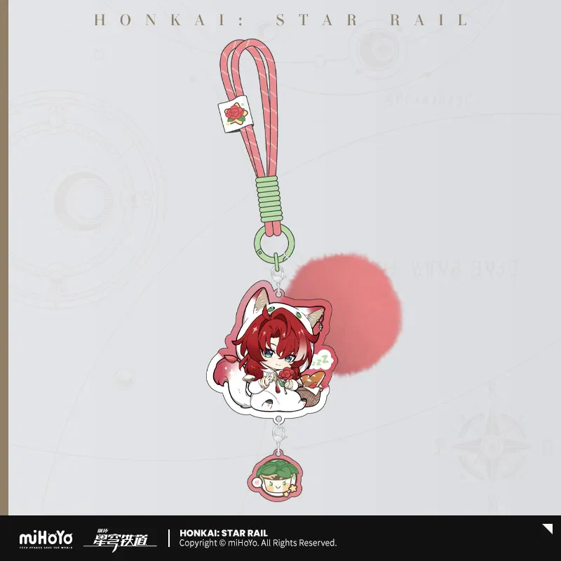 【Pre-Order】Honkai: Star Rail - Boys' Dormitory Series Chibi Character Acrylic Keychain - Image 12