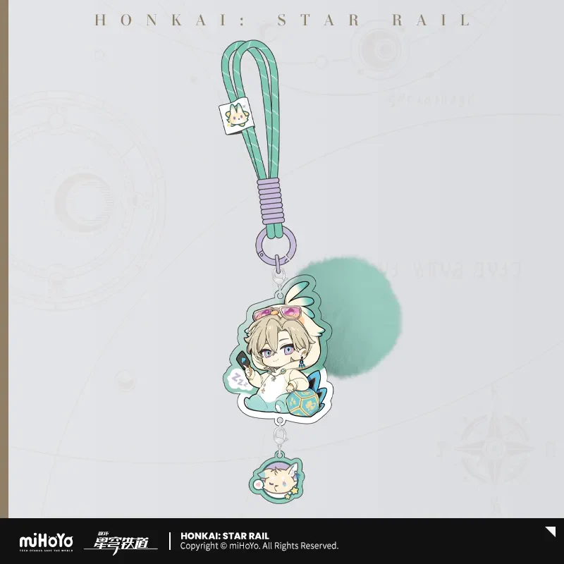 【Pre-Order】Honkai: Star Rail - Boys' Dormitory Series Chibi Character Acrylic Keychain - Image 13