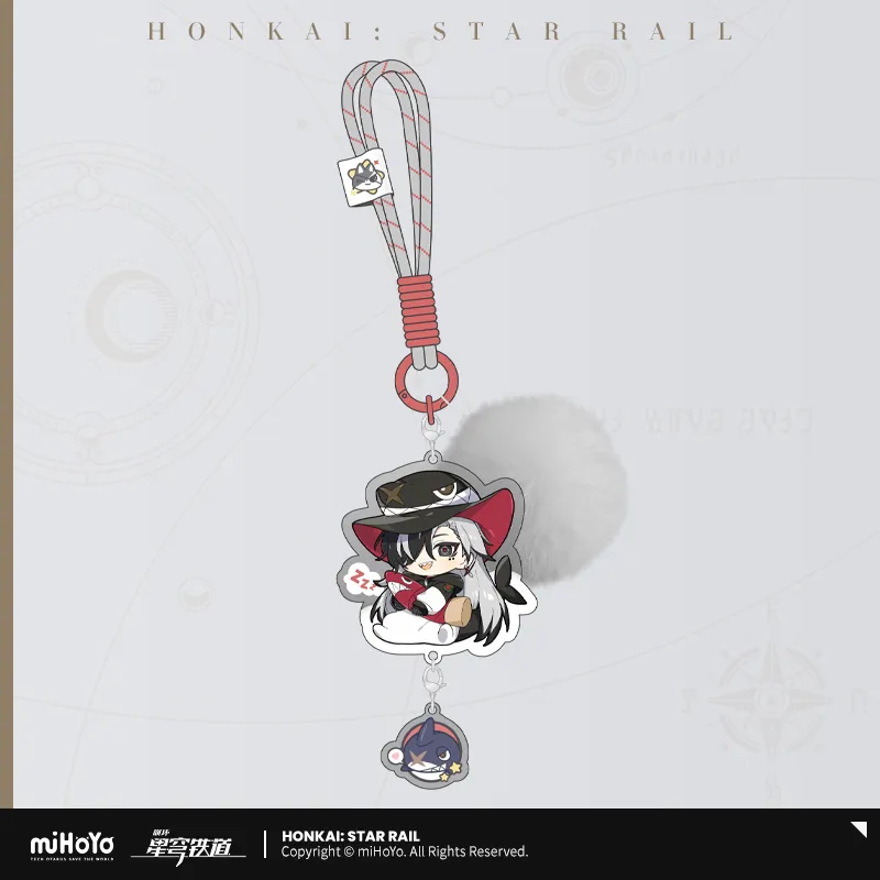 【Pre-Order】Honkai: Star Rail - Boys' Dormitory Series Chibi Character Acrylic Keychain - Image 14