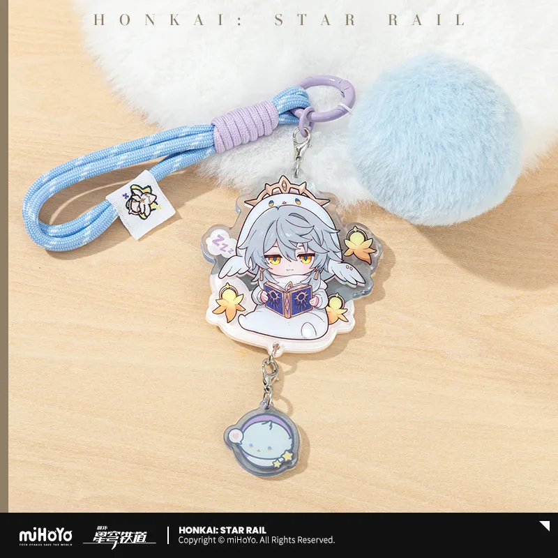 【Pre-Order】Honkai: Star Rail - Boys' Dormitory Series Chibi Character Acrylic Keychain - Image 3