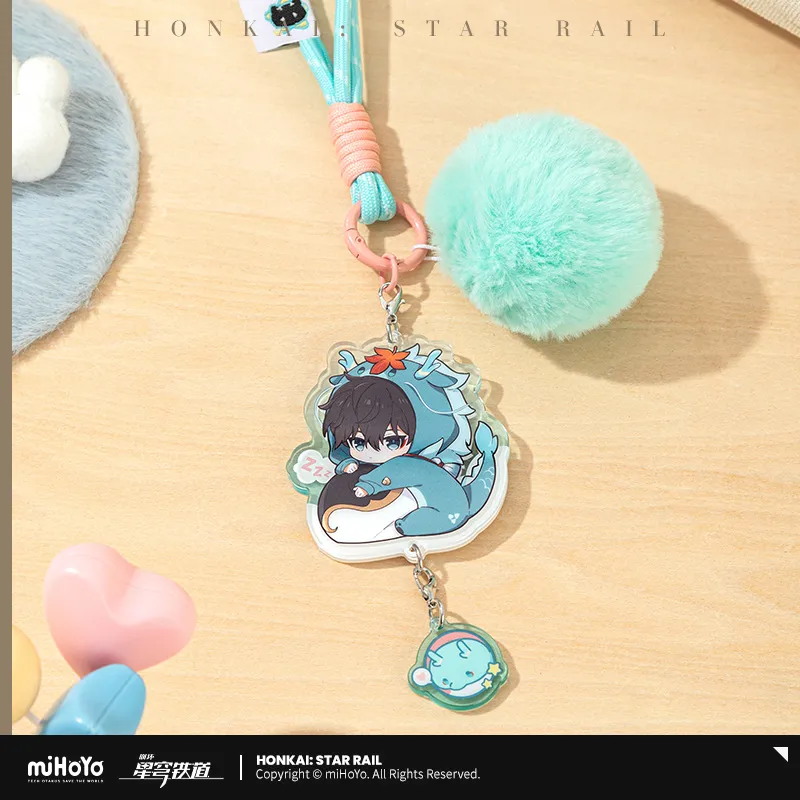 【Pre-Order】Honkai: Star Rail - Boys' Dormitory Series Chibi Character Acrylic Keychain - Image 6