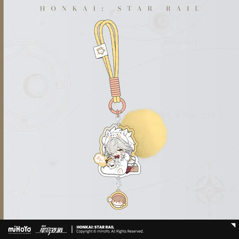 【Pre-Order】Honkai: Star Rail - Boys' Dormitory Series Chibi Character Acrylic Keychain - Image 7