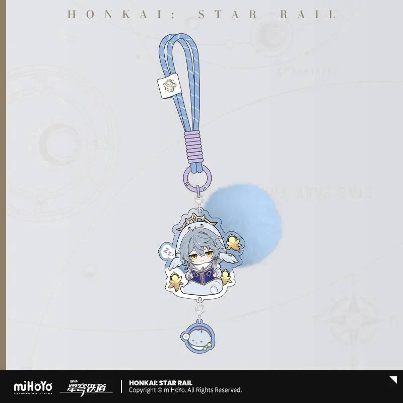 【Pre-Order】Honkai: Star Rail - Boys' Dormitory Series Chibi Character Acrylic Keychain - Image 9