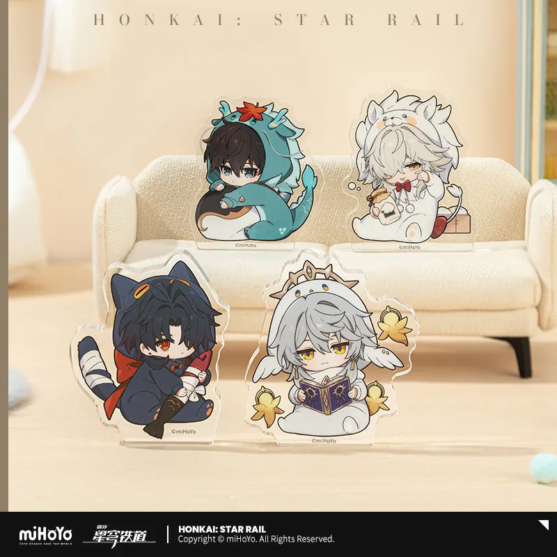 【Pre-Order】Honkai: Star Rail - Boys' Dormitory Series Chibi Character mini Standee - Image 2