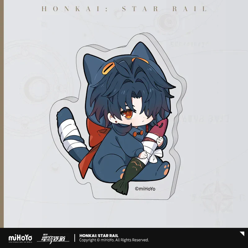 【Pre-Order】Honkai: Star Rail - Boys' Dormitory Series Chibi Character mini Standee - Image 9
