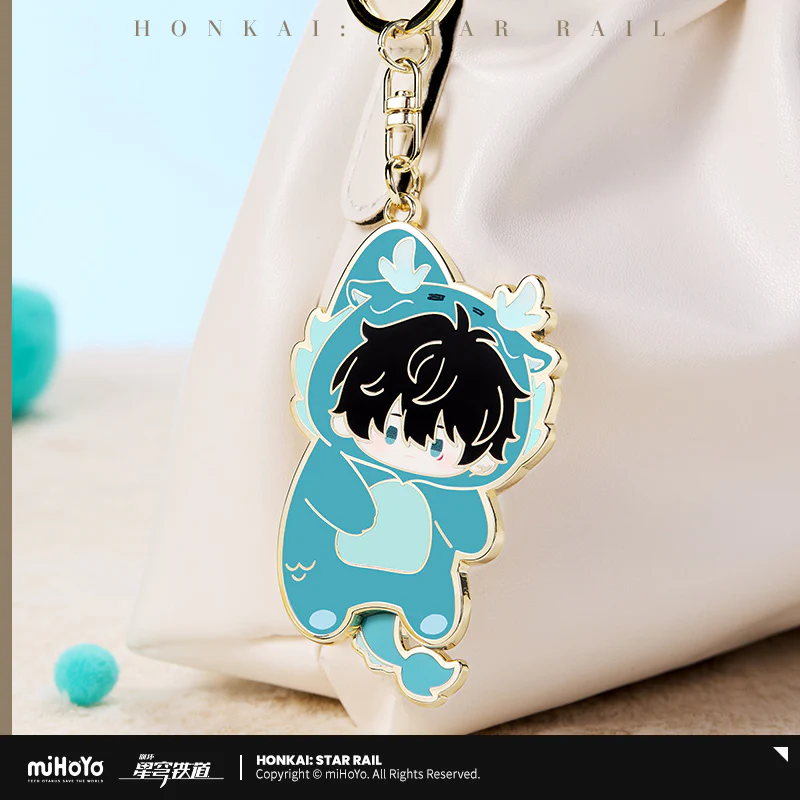 【Pre-order】Honkai: Star Rail - Boys' Dormitory Series Chibi Metal Keychain - Image 4