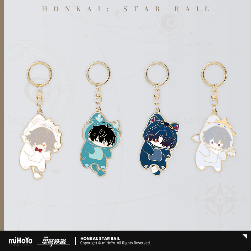 【Pre-order】Honkai: Star Rail - Boys' Dormitory Series Chibi Metal Keychain - Image 5