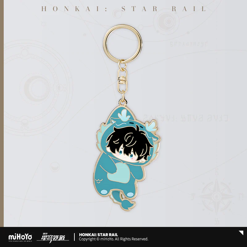 【Pre-order】Honkai: Star Rail - Boys' Dormitory Series Chibi Metal Keychain - Image 6