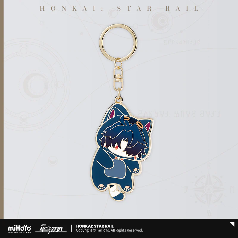 【Pre-order】Honkai: Star Rail - Boys' Dormitory Series Chibi Metal Keychain - Image 8