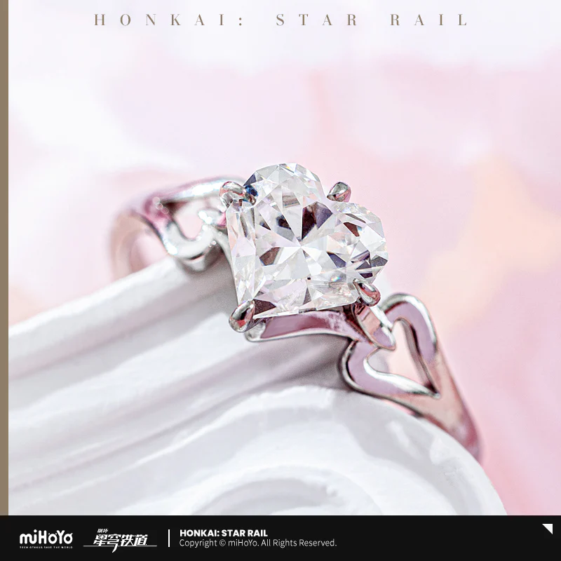 【Pre-Order】Honkai: Star Rail - Cyrene: Co-Written「O」Theme Ring - Image 2