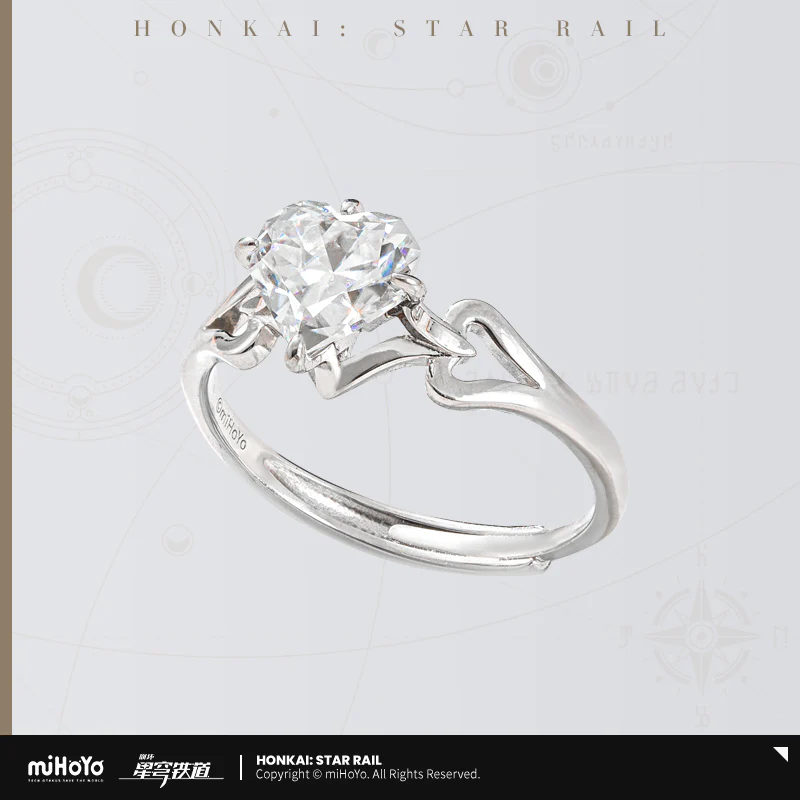 【Pre-Order】Honkai: Star Rail - Cyrene: Co-Written「O」Theme Ring - Image 6