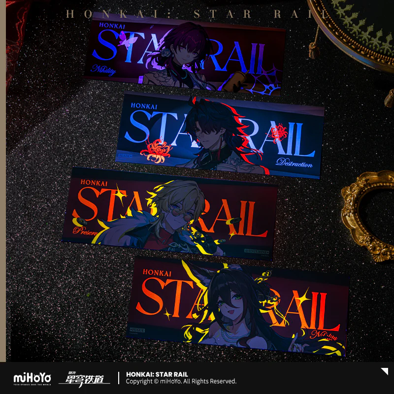 【Pre-Order】Honkai: Star Rail - Express Travel Series Laser Tickets - Image 3