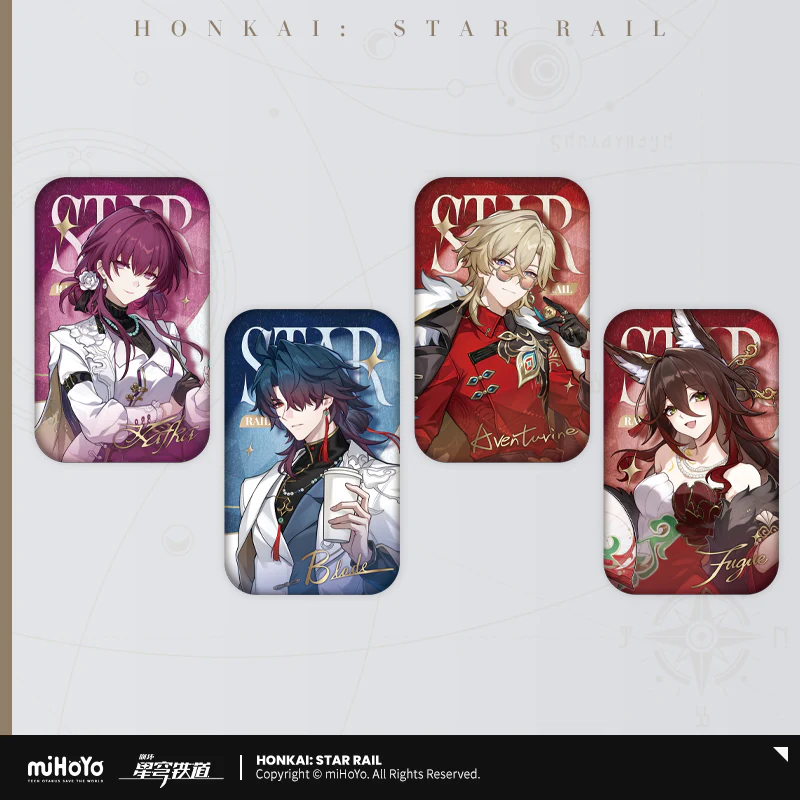 【Pre-Order】Honkai: Star Rail - Express Travel Series Square Badge - Image 5