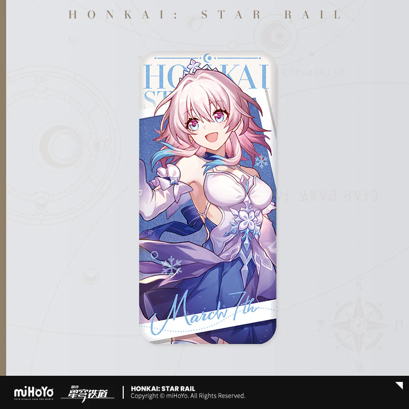 【Pre-order】Honkai: Star Rail - March 7th Nascent Spring Series Badge/Standee/Keychain/Laser Ticket/Character Card - Image 2