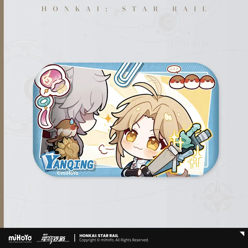 【Pre-Order】Honkai: Star Rail - Pom-Pom Photo Album Series Tinplate Badge - Image 3