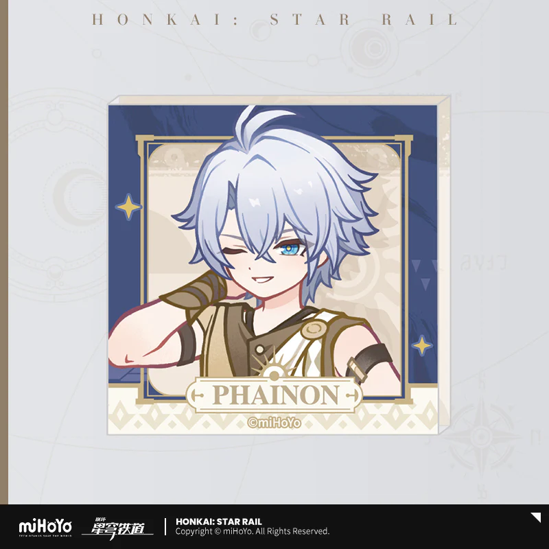 【Pre-Order】Honkai: Star Rail - Stranger Seeking the Dawn Series Phainon Acrylic Fridge Magnet - Image 3