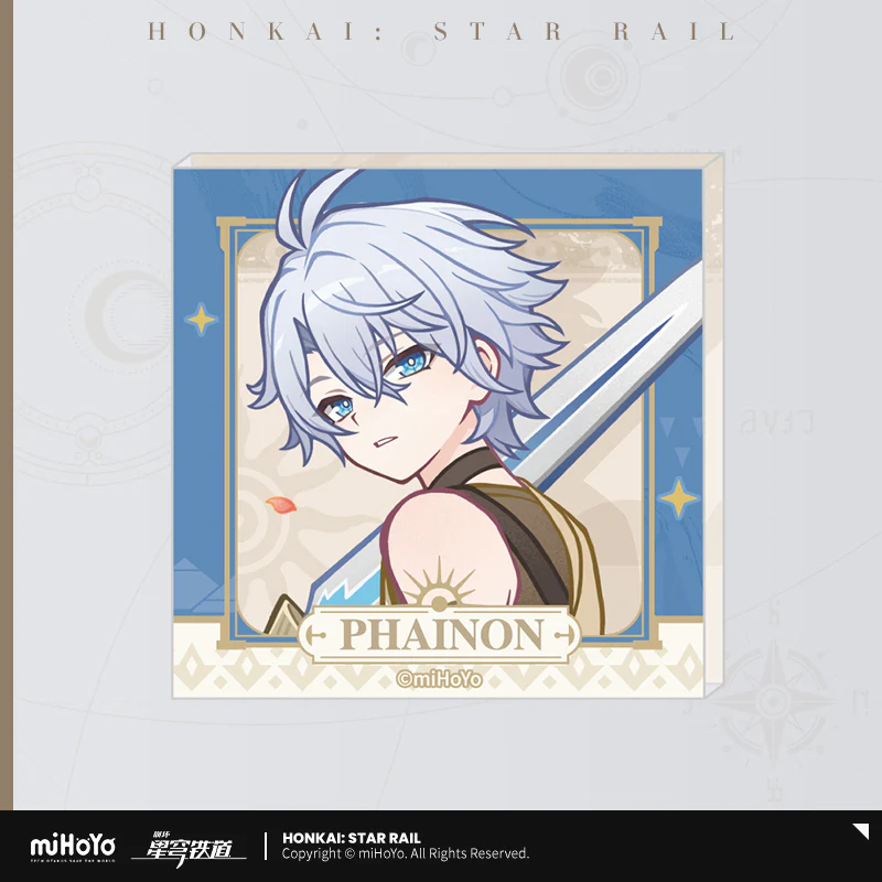 【Pre-Order】Honkai: Star Rail - Stranger Seeking the Dawn Series Phainon Acrylic Fridge Magnet - Image 4