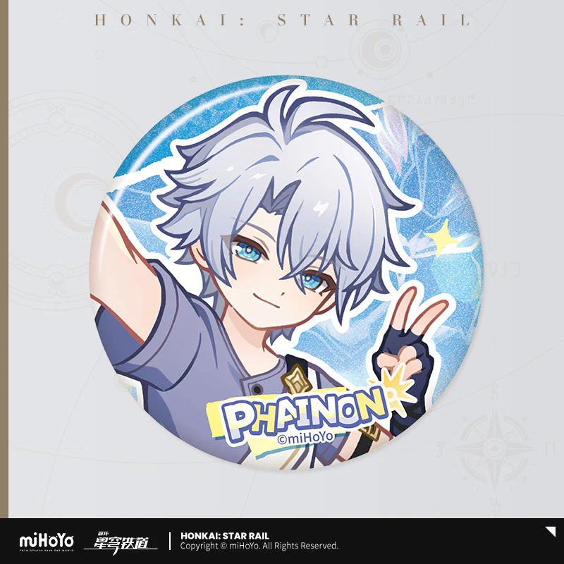 【Pre-Order】Honkai: Star Rail - Stranger Seeking the Dawn Series Phainon Badge - Image 2