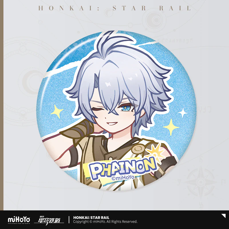 【Pre-Order】Honkai: Star Rail - Stranger Seeking the Dawn Series Phainon Badge - Image 3