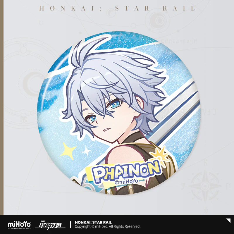 【Pre-Order】Honkai: Star Rail - Stranger Seeking the Dawn Series Phainon Badge - Image 4