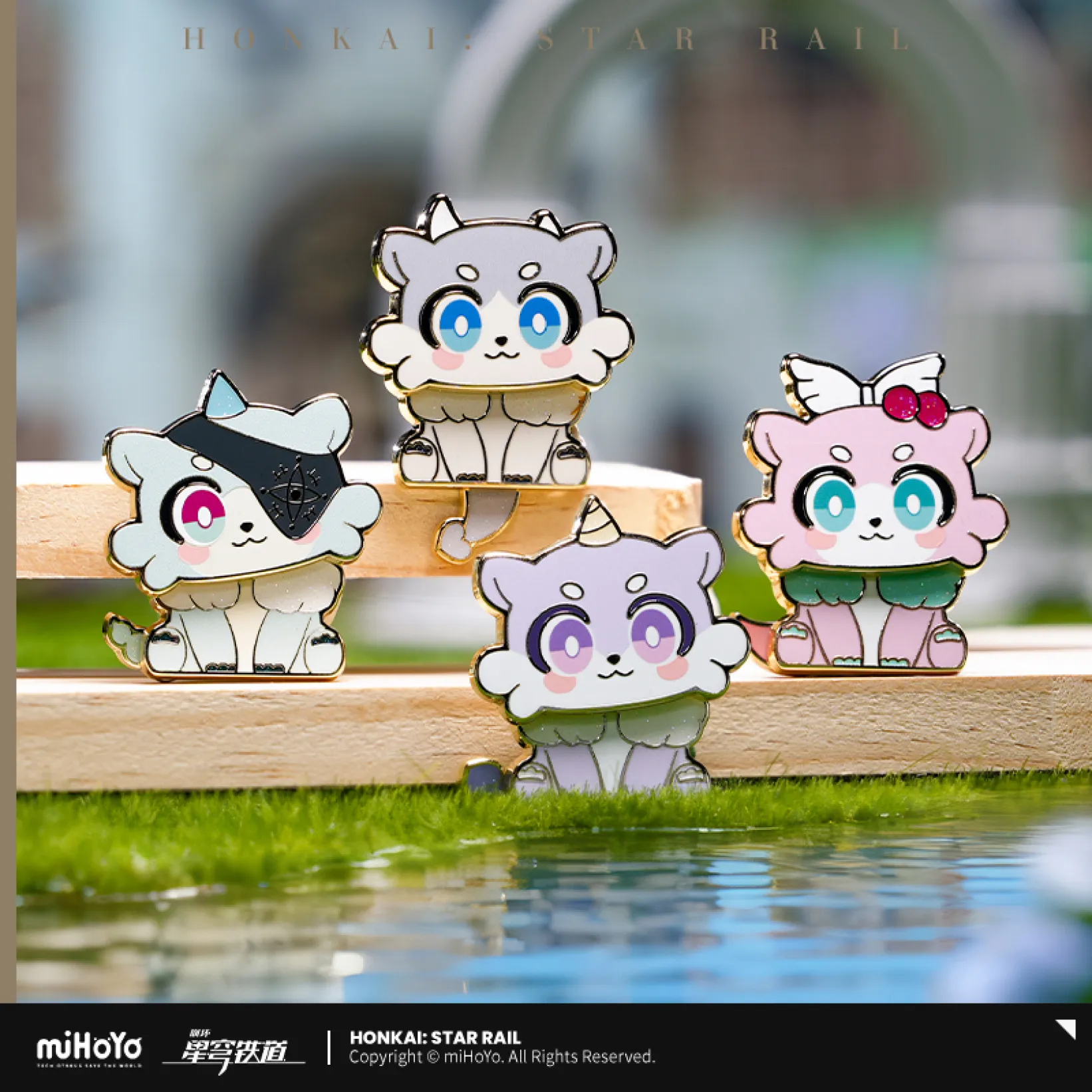 【Pre-Order】Honkai: Star Rail - The Awooo Series Chimera Metal Badge - Image 3