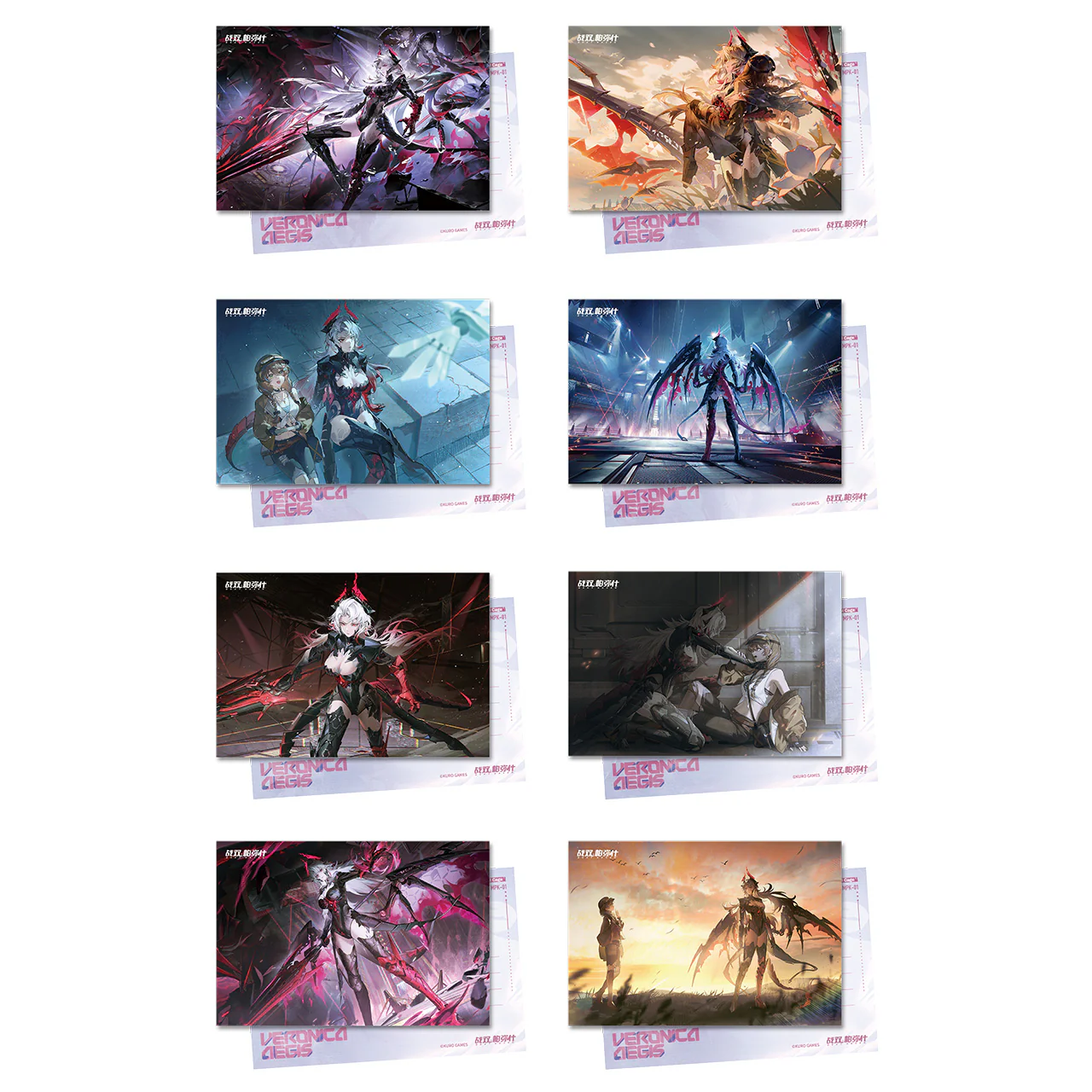 【Pre-Order】Punishing: Gray Raven Frame CG Postcard Set - Image 11