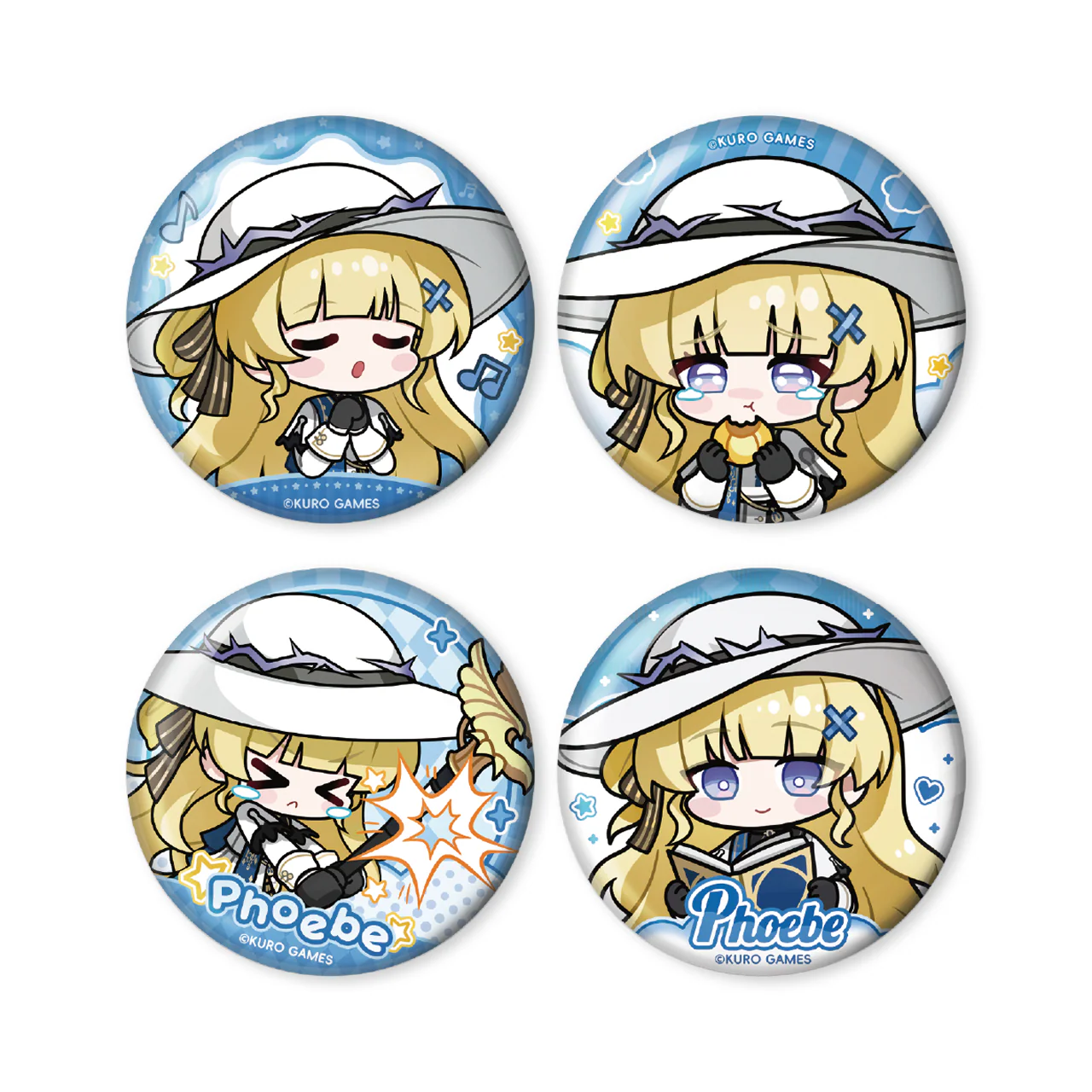 【Pre-Order】Wuthering Waves - Sticker Series Mini Badge Set - Image 11