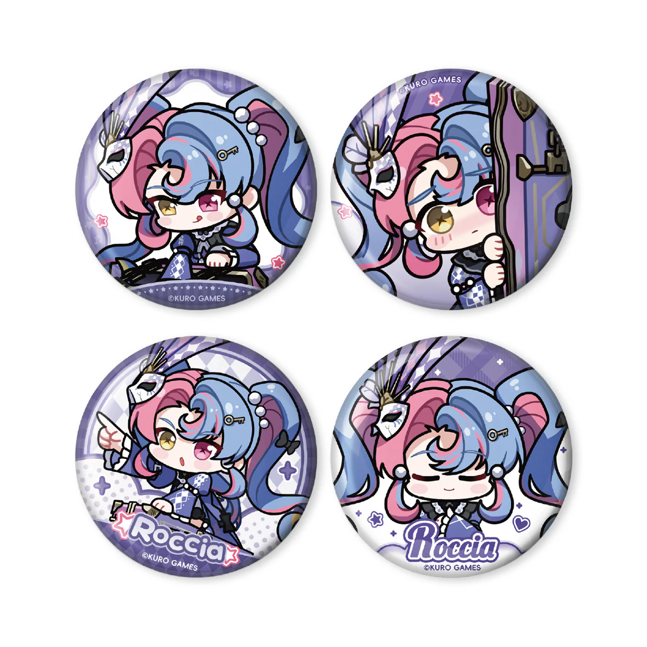 【Pre-Order】Wuthering Waves - Sticker Series Mini Badge Set - Image 9