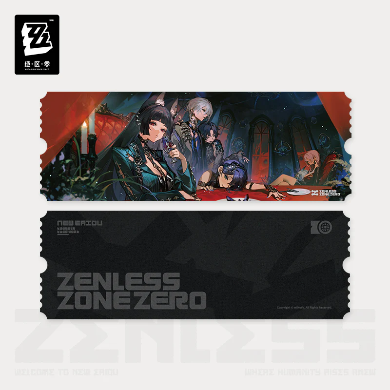 【Pre-Order】Zenless Zone Zero – Resonance Frequency Series A Storm of Falling Stars: Badge/Laser Ticket/Collection Poster/Mousepad - Image 4