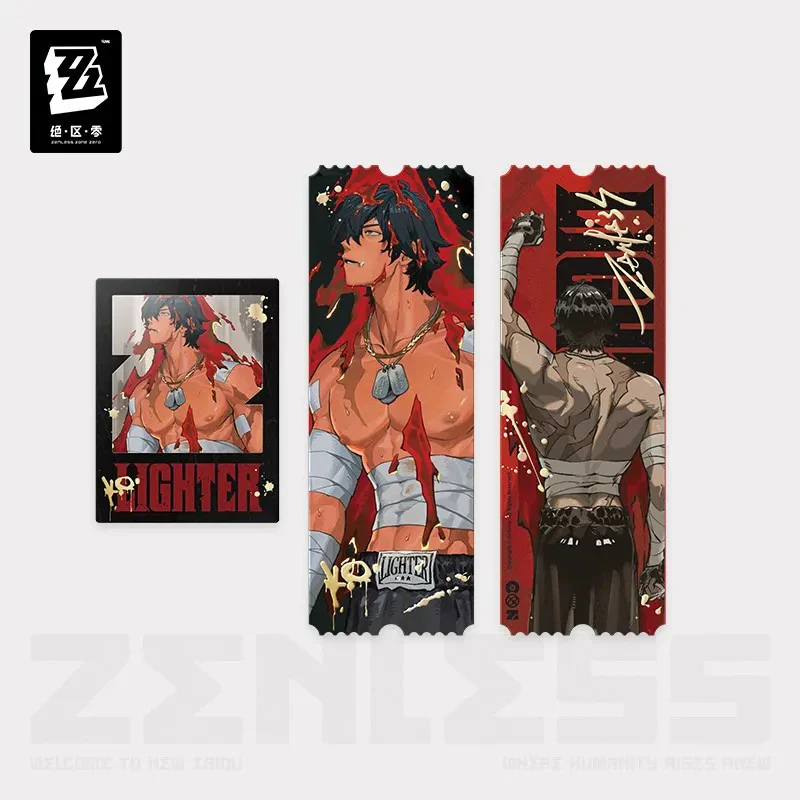 【Pre-Order】Zenless Zone Zero - Frequencies Visuals Series Lighter Badge/Acrylic Block/Laser Ticket Set - Image 4