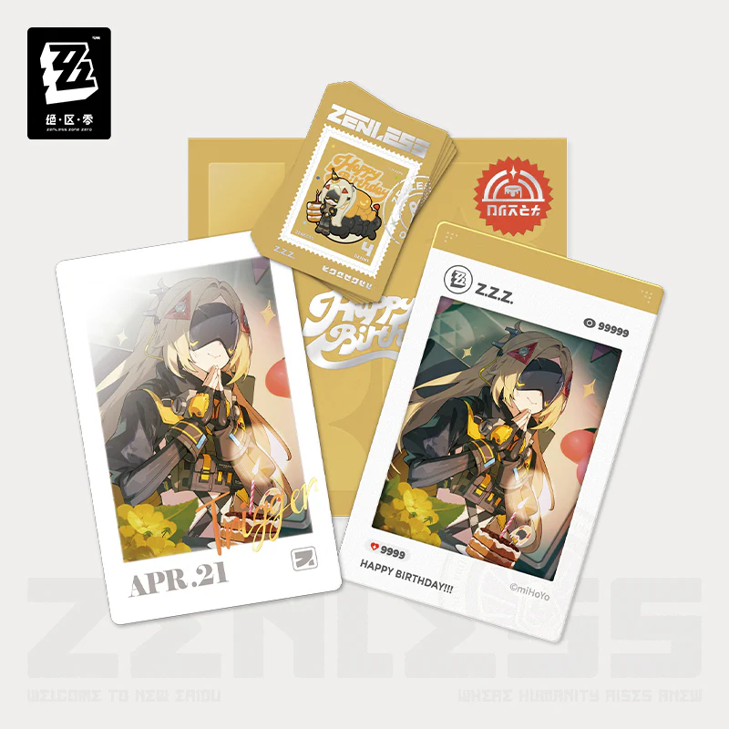 【Pre-Order】Zenless Zone Zero - HB2U Series Happy Birthday Commemorative Set Vol.4 - Image 4