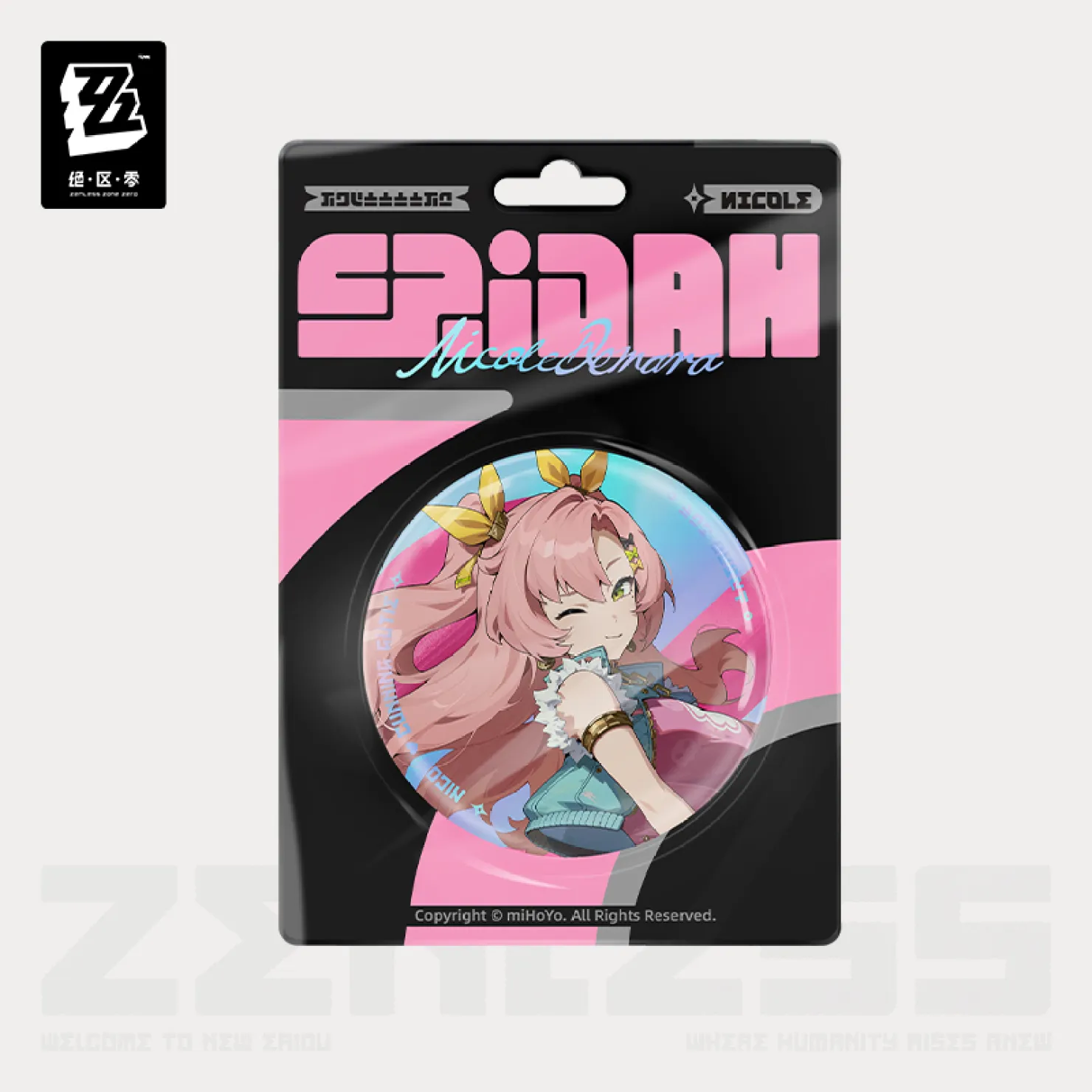 【Pre-Order】Zenless Zone Zero - The “New”s Series Tinplate Badge Vol.1 - Image 5
