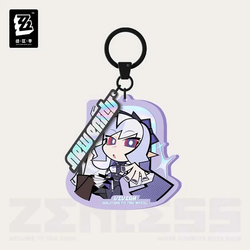 Zenless Zone Zero - New Eridu Series Chibi Acrylic Keychain: Mockingbird - Image 3