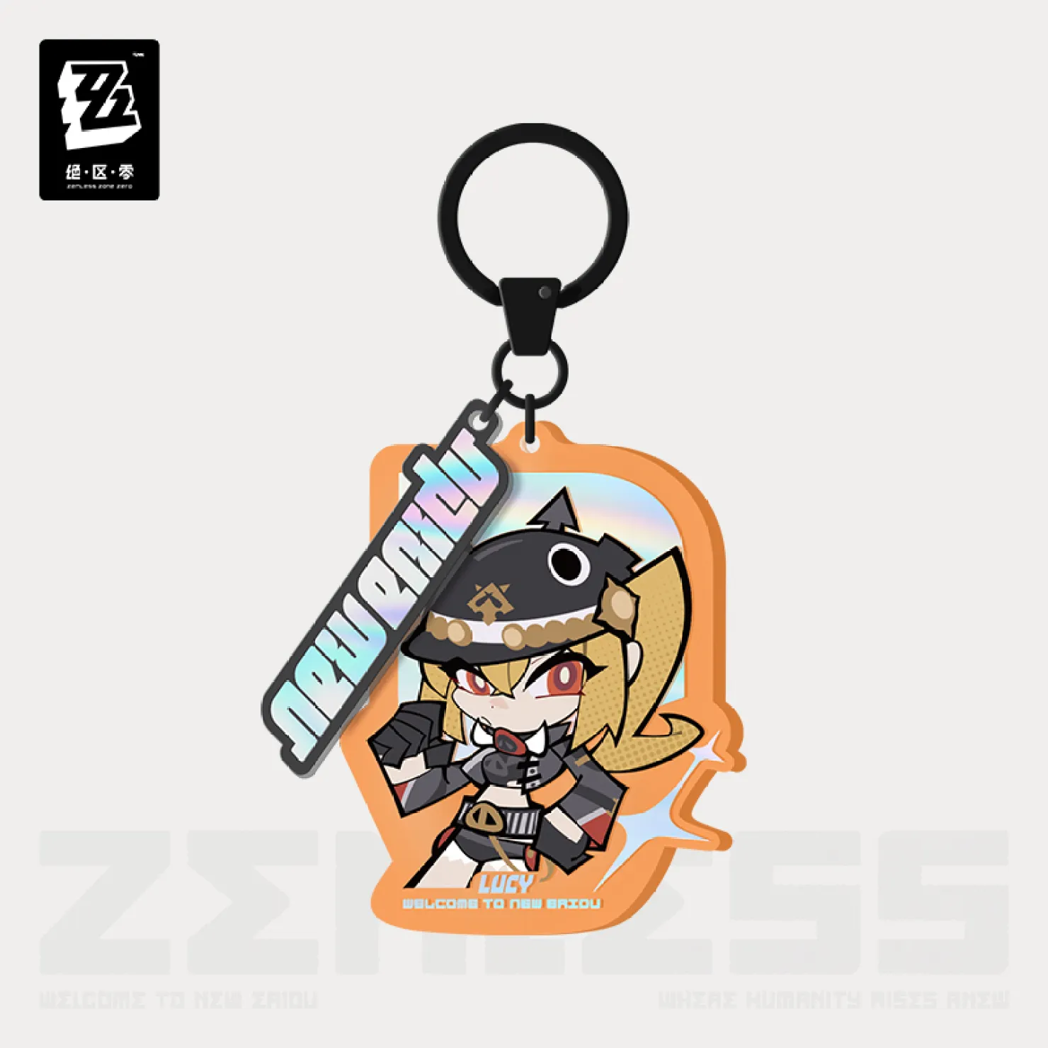 【Pre-Order】Zenless Zone Zero - New Eridu Series Chibi Acrylic Keychain: Son of Calydon - Image 5
