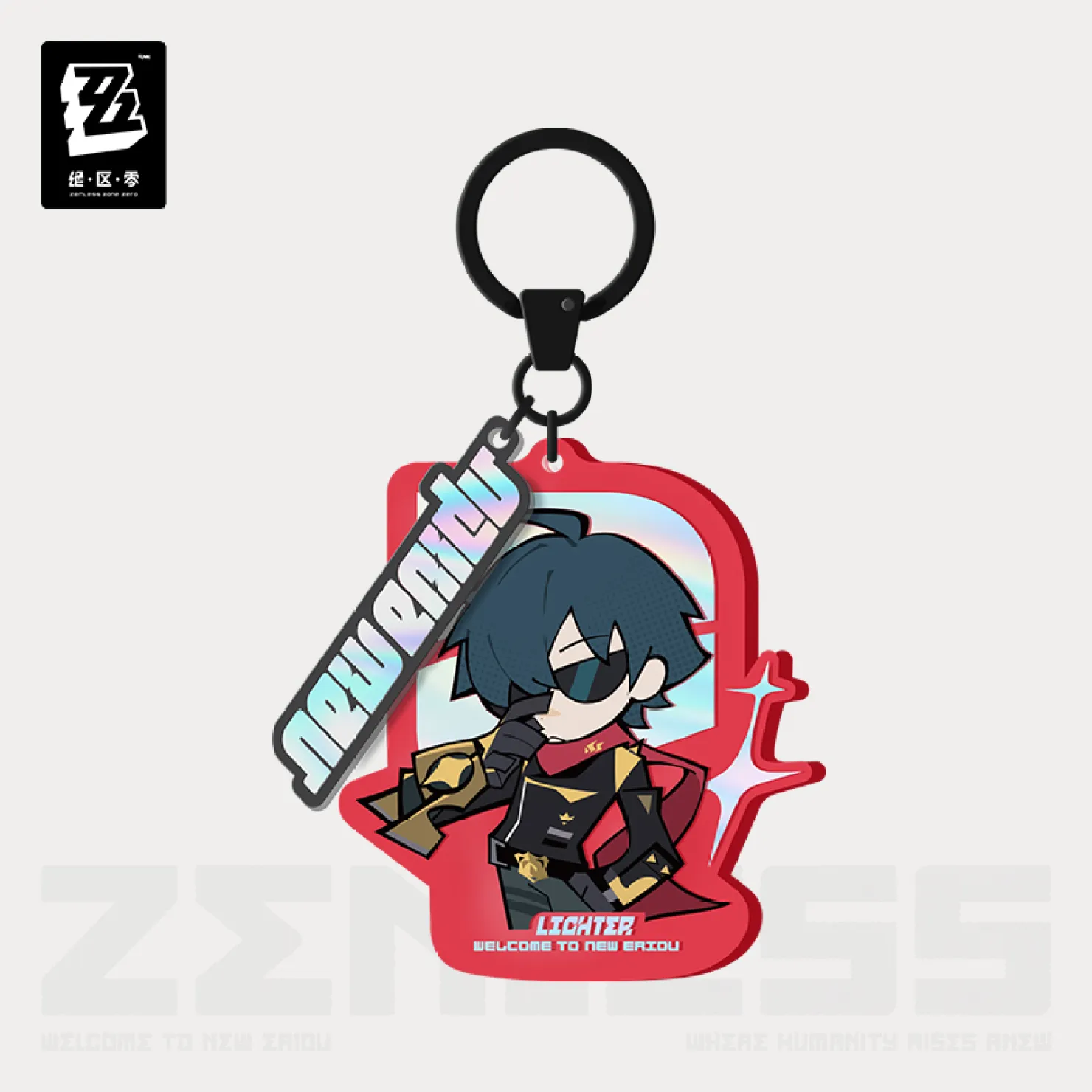 【Pre-Order】Zenless Zone Zero - New Eridu Series Chibi Acrylic Keychain: Son of Calydon - Image 7