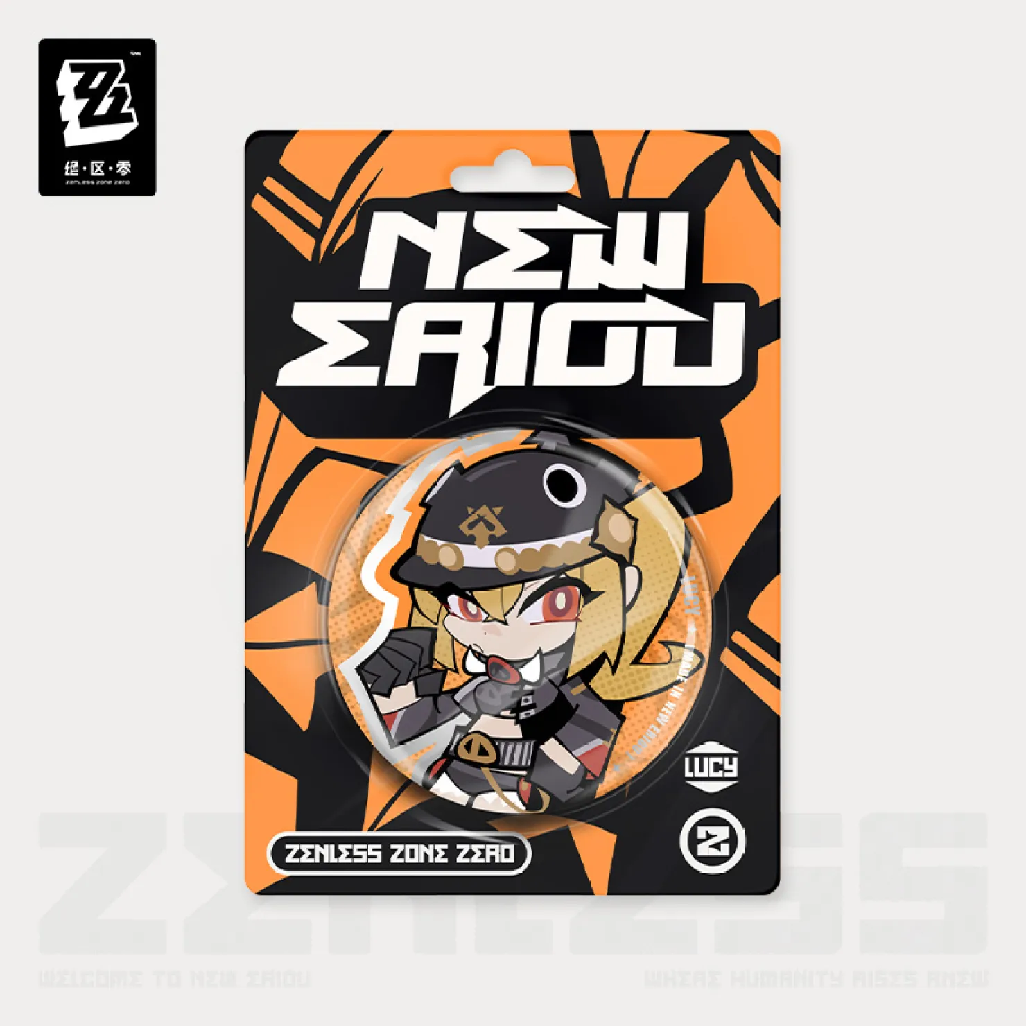 【Pre-Order】Zenless Zone Zero - New Eridu Series Chibi Tinplate Badge: Son of Calydon - Image 10