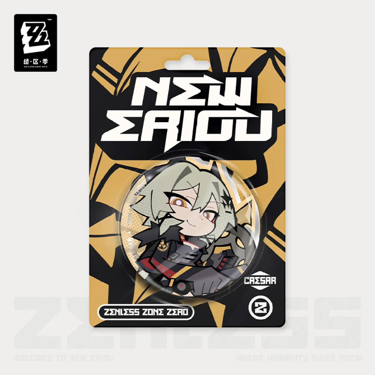 【Pre-Order】Zenless Zone Zero - New Eridu Series Chibi Tinplate Badge: Son of Calydon - Image 11