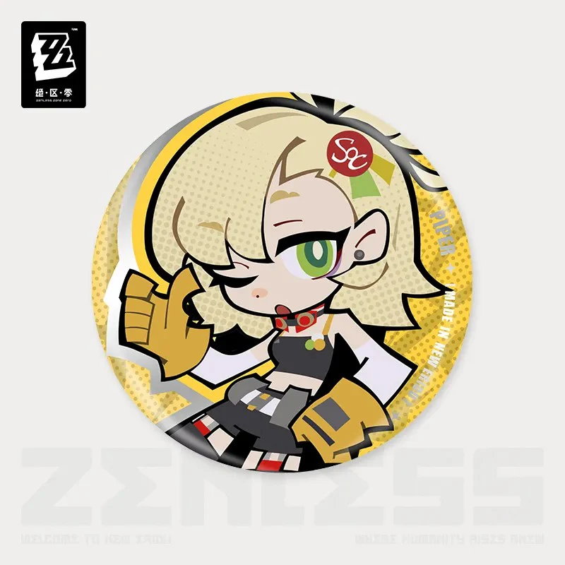 【Pre-Order】Zenless Zone Zero - New Eridu Series Chibi Tinplate Badge: Son of Calydon - Image 14