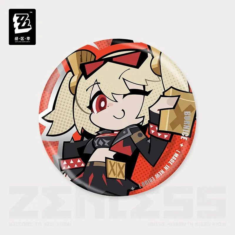 【Pre-Order】Zenless Zone Zero - New Eridu Series Chibi Tinplate Badge: Son of Calydon - Image 15